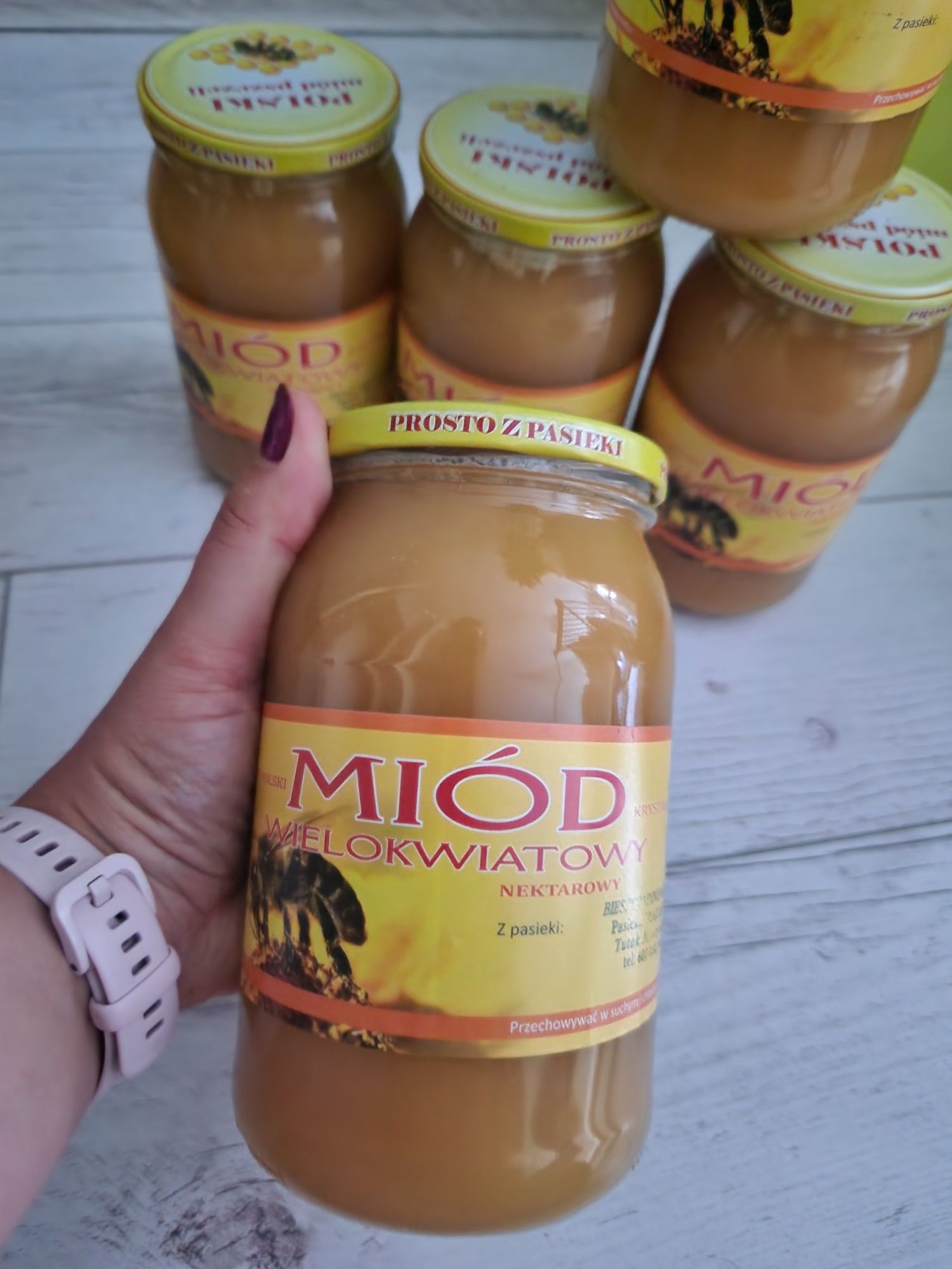 Miód spadziowy lub nektarowy Krakow