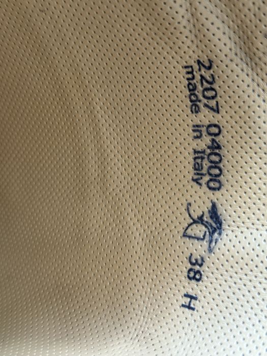 SERGIO GRASSO Oficerki Jeździeckie Skórzane Rozmiar 38 Vibram