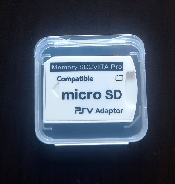 Adaptador de cartão microSD para PS Vita.
Nunca usado.