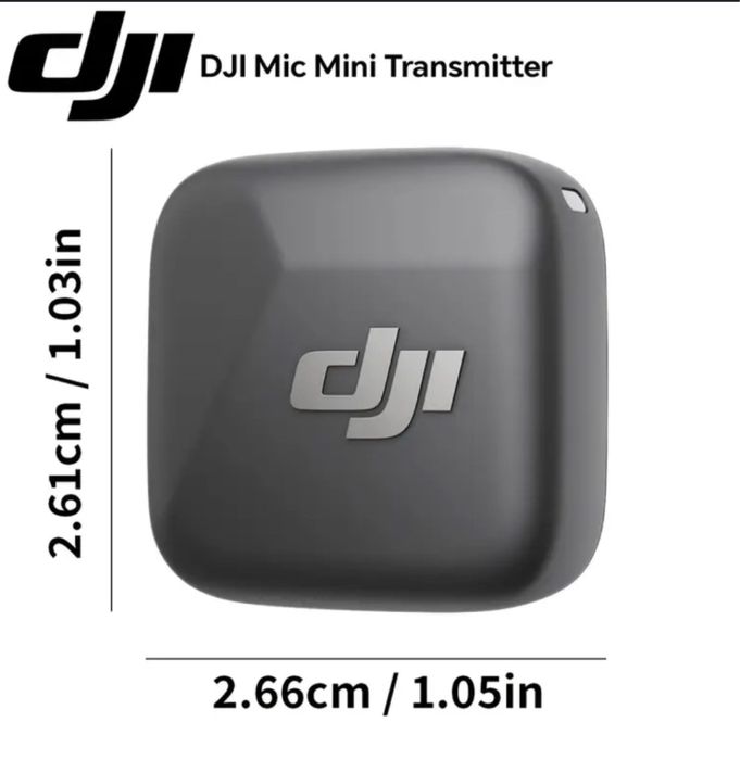 Dji mini бездротовий мікрофон