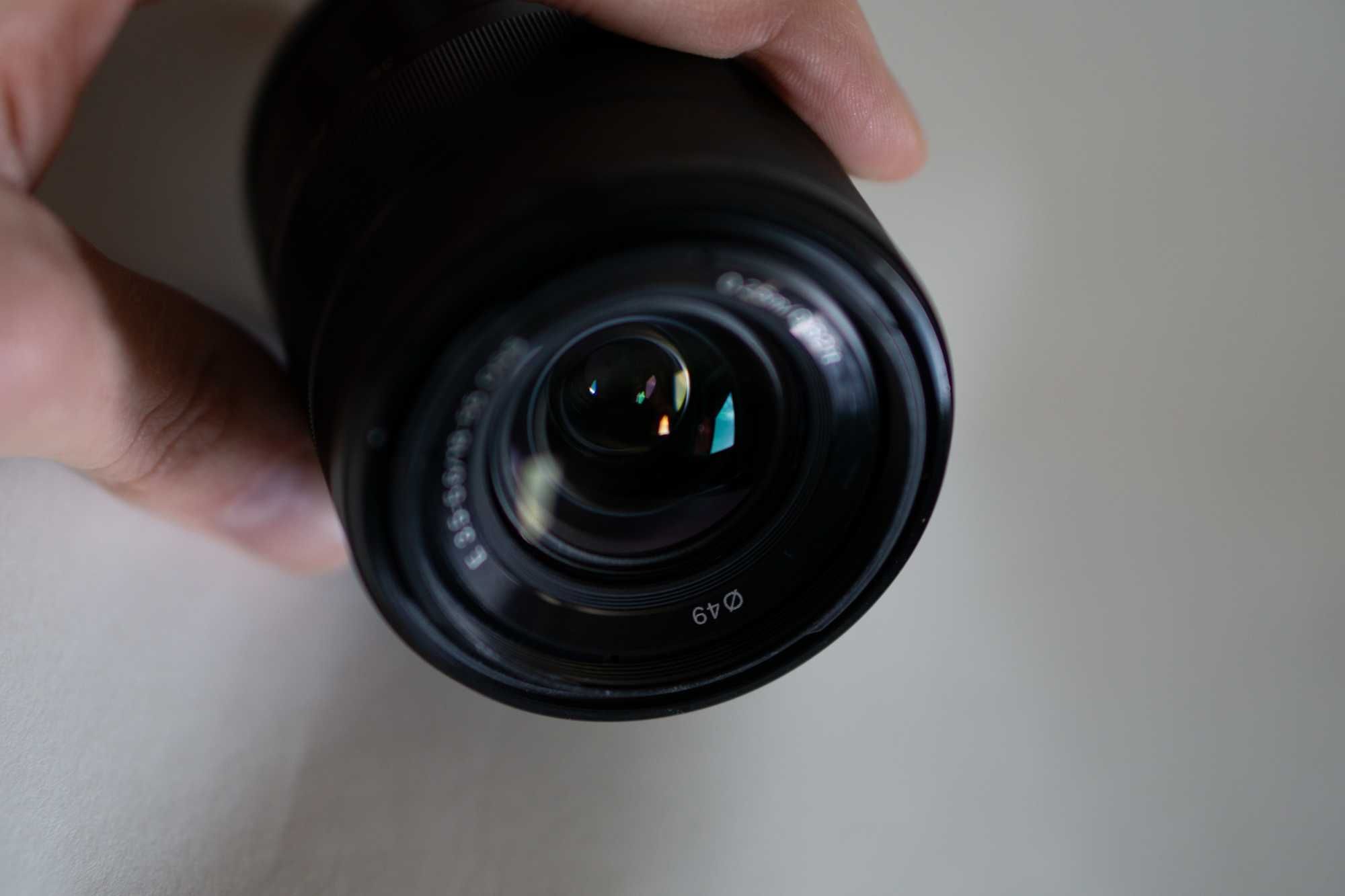 Obiektyw sel1855 oss Sony e mount