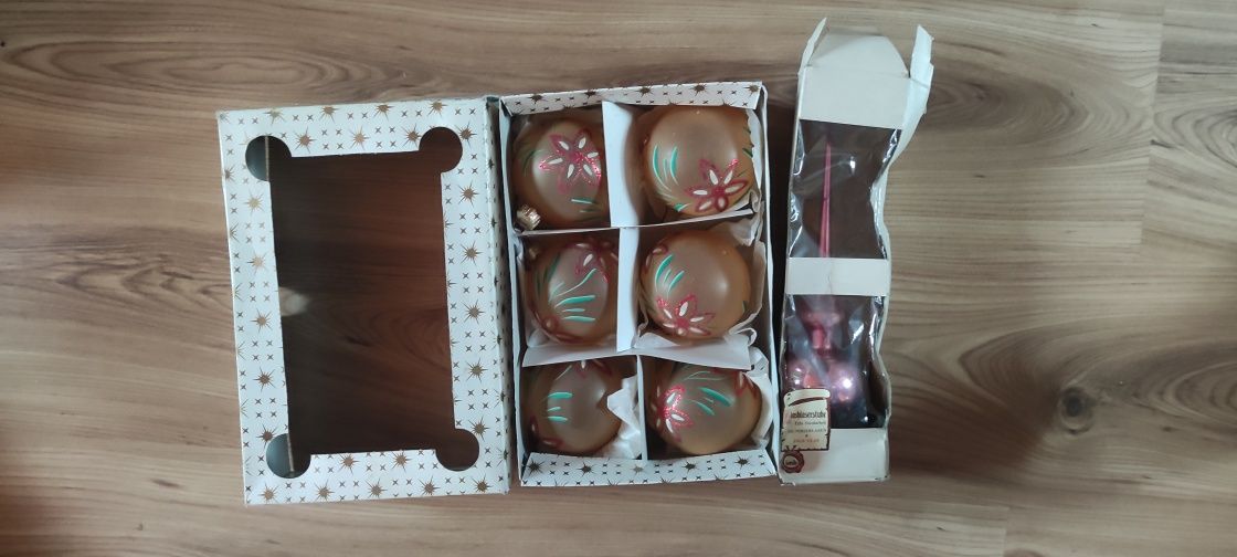 Bombki choinkowe dekorowane ręcznie