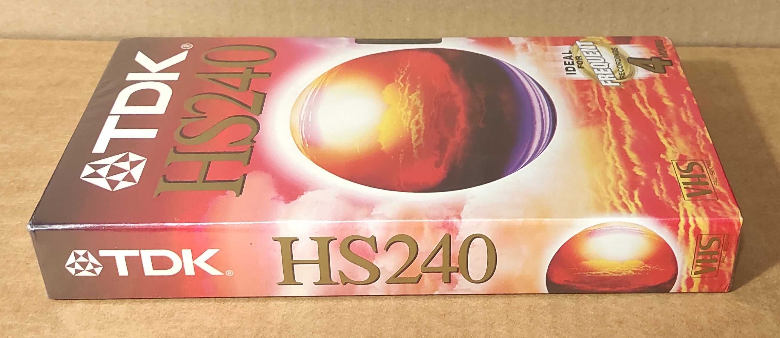 Новая видеокассета TDK HS-240.