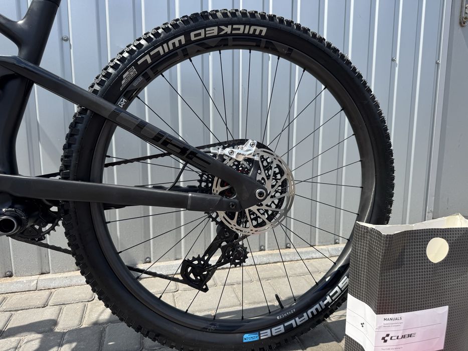 Карбоновий велосипед Cube STEREO ONE55 C:62 SLT Sram t-type AXS