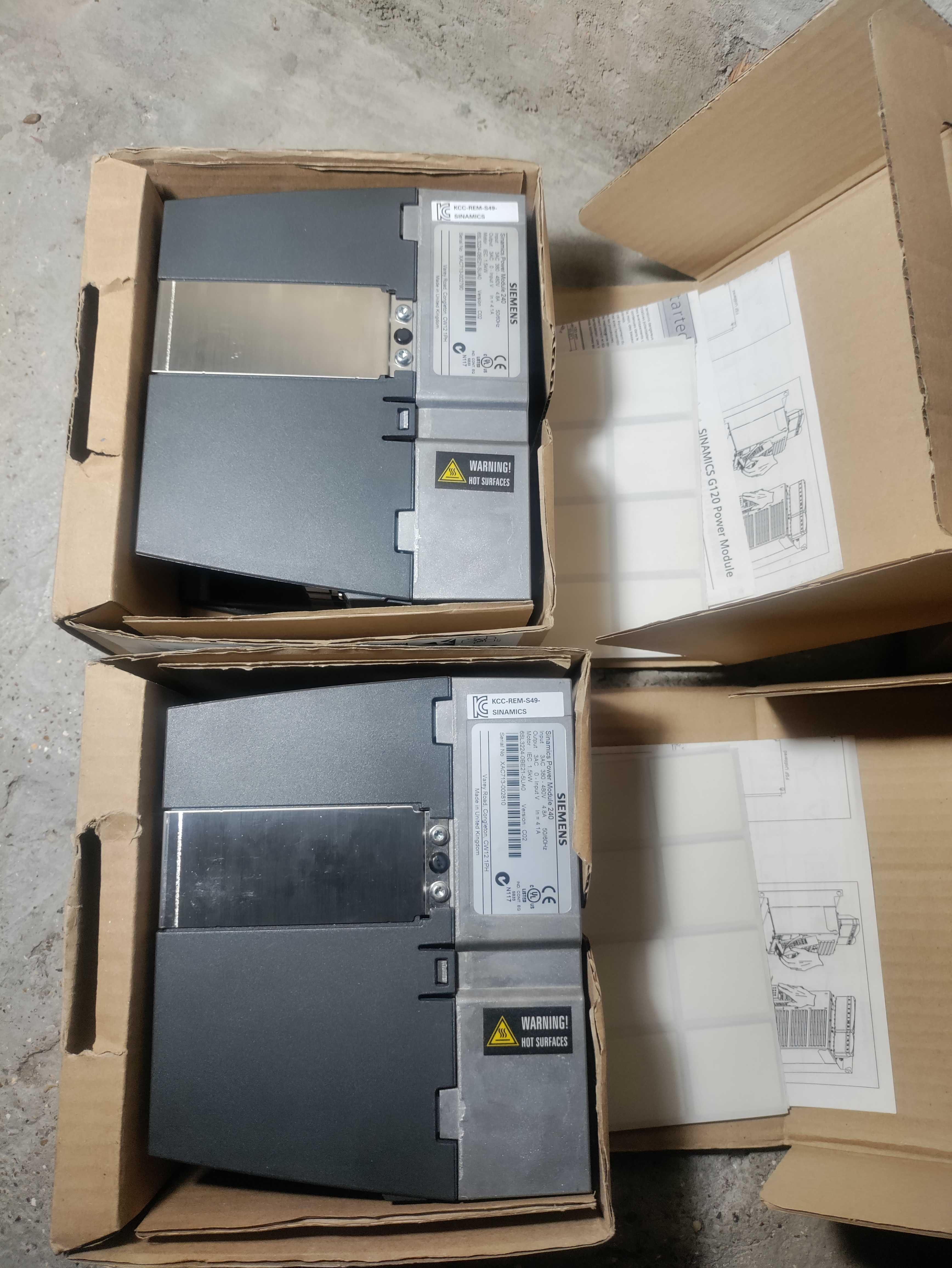 Siemens SINAMICS G120 Power Module PM240. Новый, не из Китая
