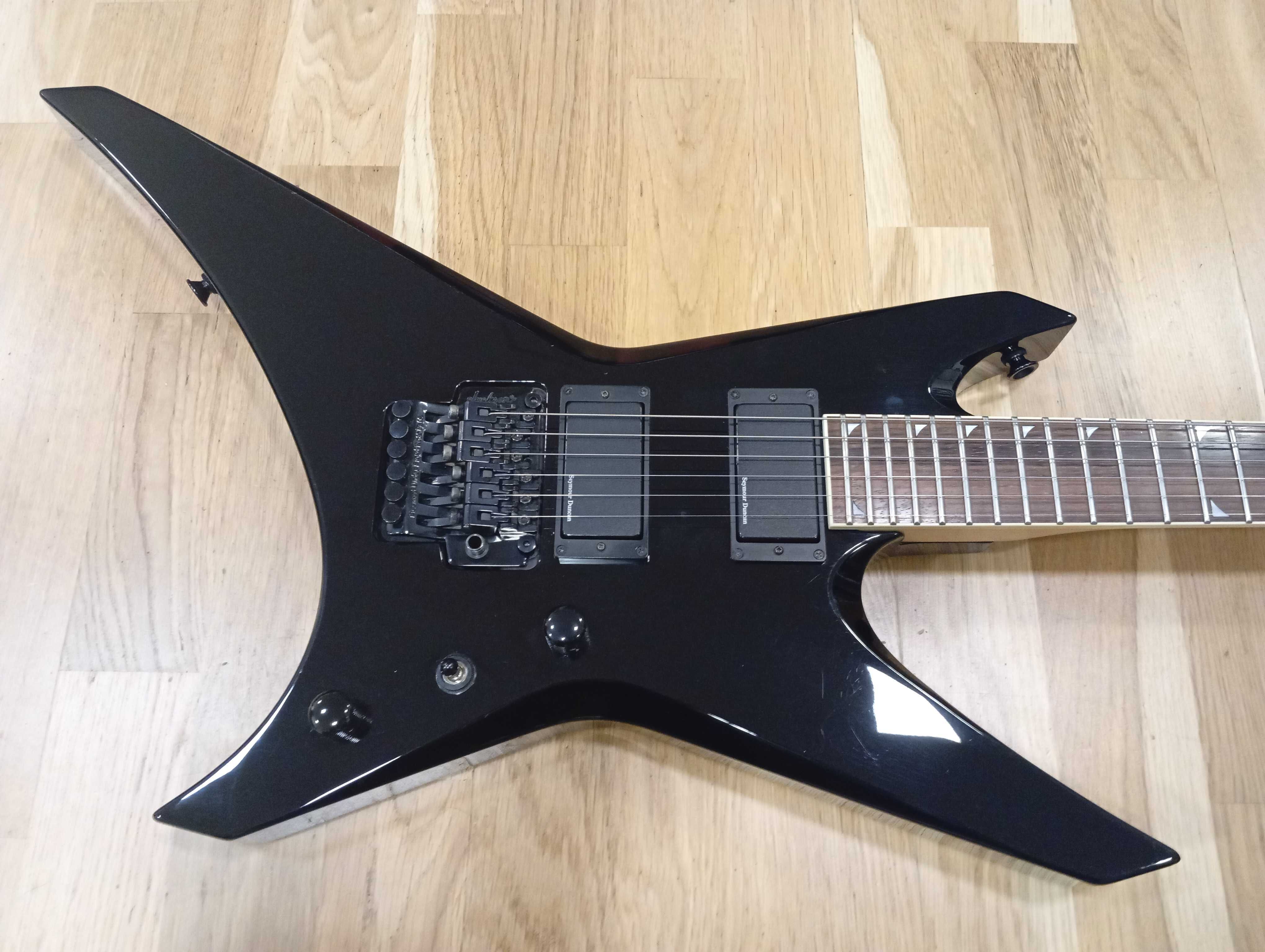 Gitara elektryczna Jackson Warrior WRXMG Seymour Duncan aktywne MIJ