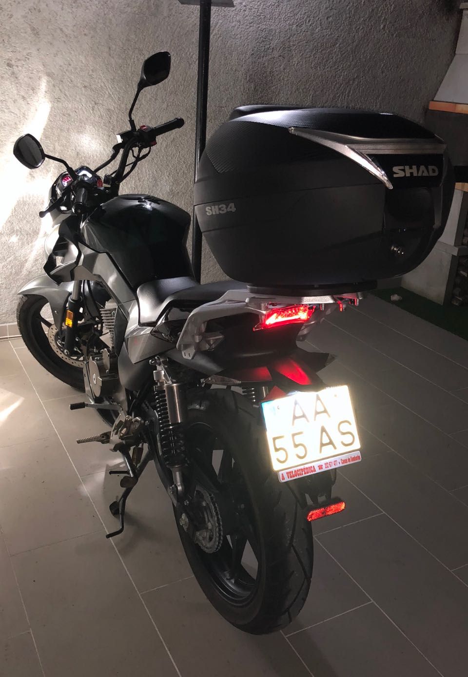 Zontes 125Z 2020 preta
