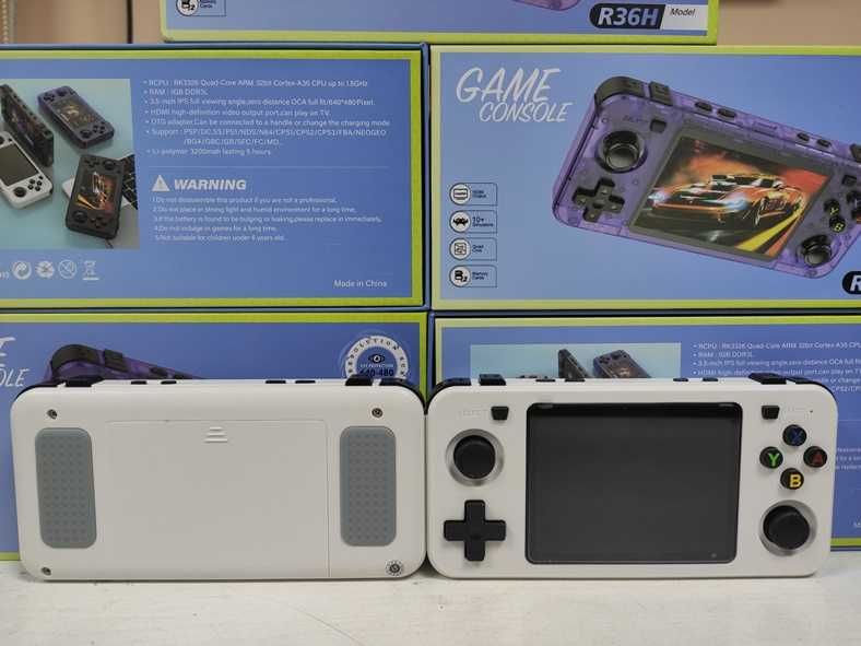 Портативна Ігрова Приставка Data Frog R36H БІЛА‼️НОВА‼️PlayStation PSP