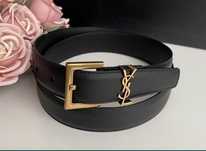 YSL Pasek Damski Skórzany Yves Saint Laurent