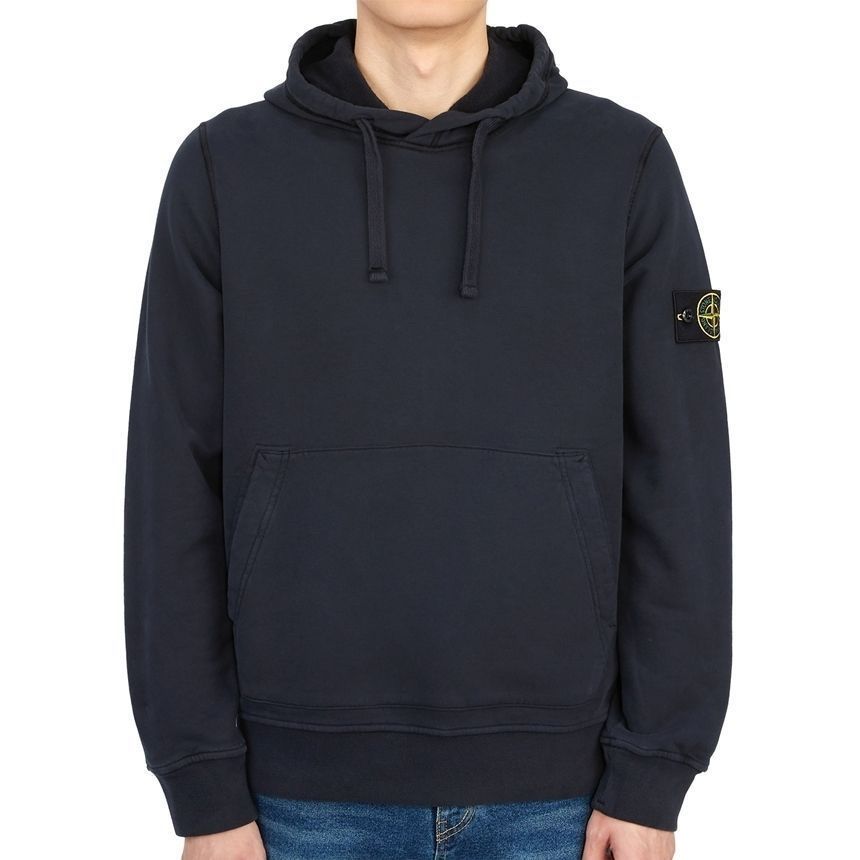 Худі Stone Island Blue (ОРИГІНАЛ) Чоловіча кофта Stone Island Blue