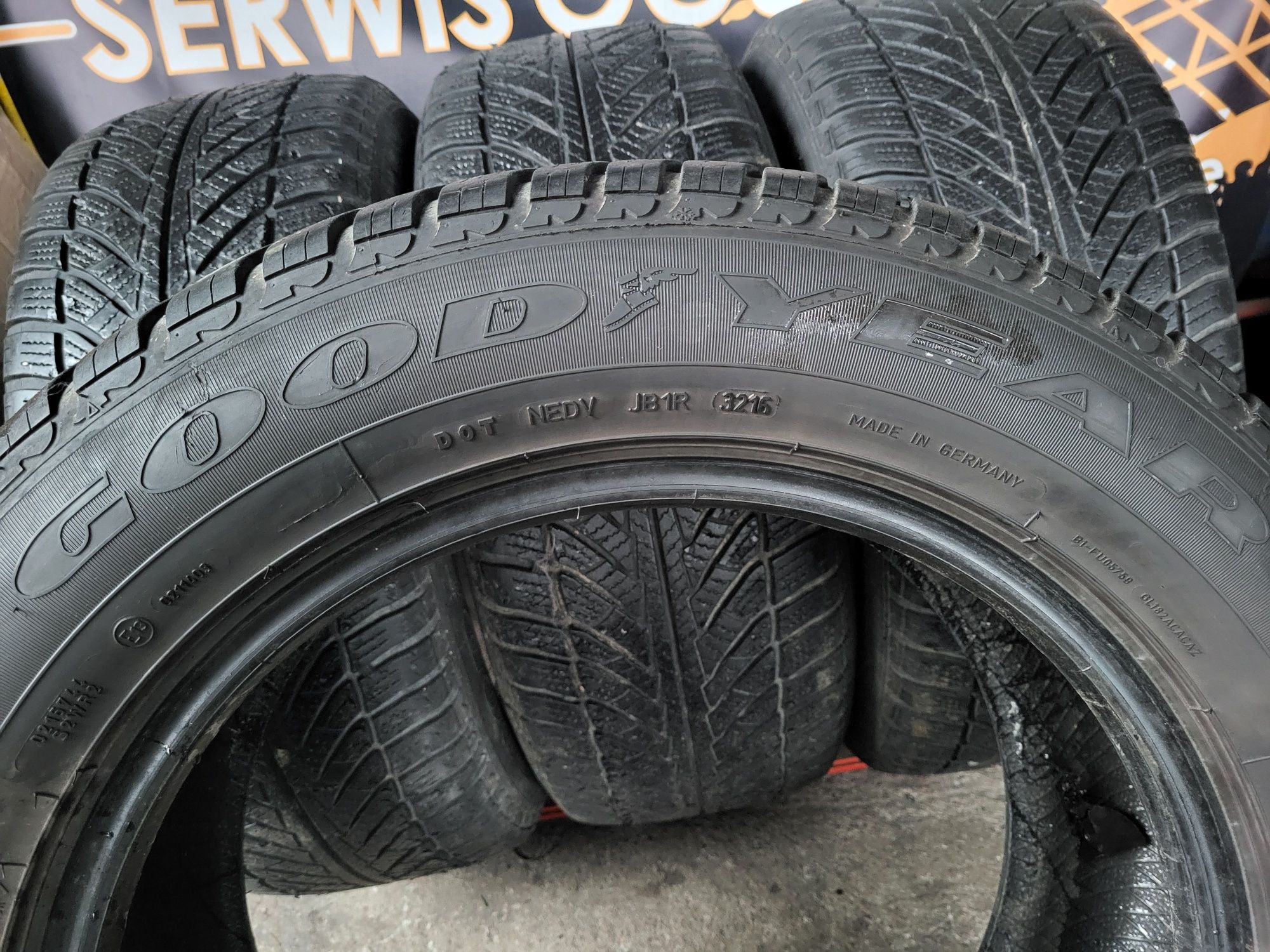 Opony zimowe 245/55/17 Goodyear RunFlat