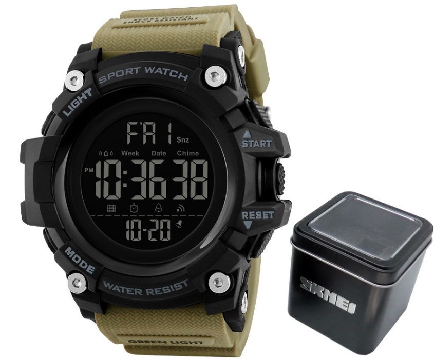 WOJSKOWY zegarek męski SKMEI S-SHOCK nowy model