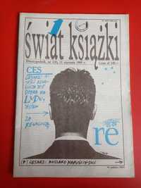 Świat książki, dwutygodnik, nr 1/1989, 11 stycznia 1989