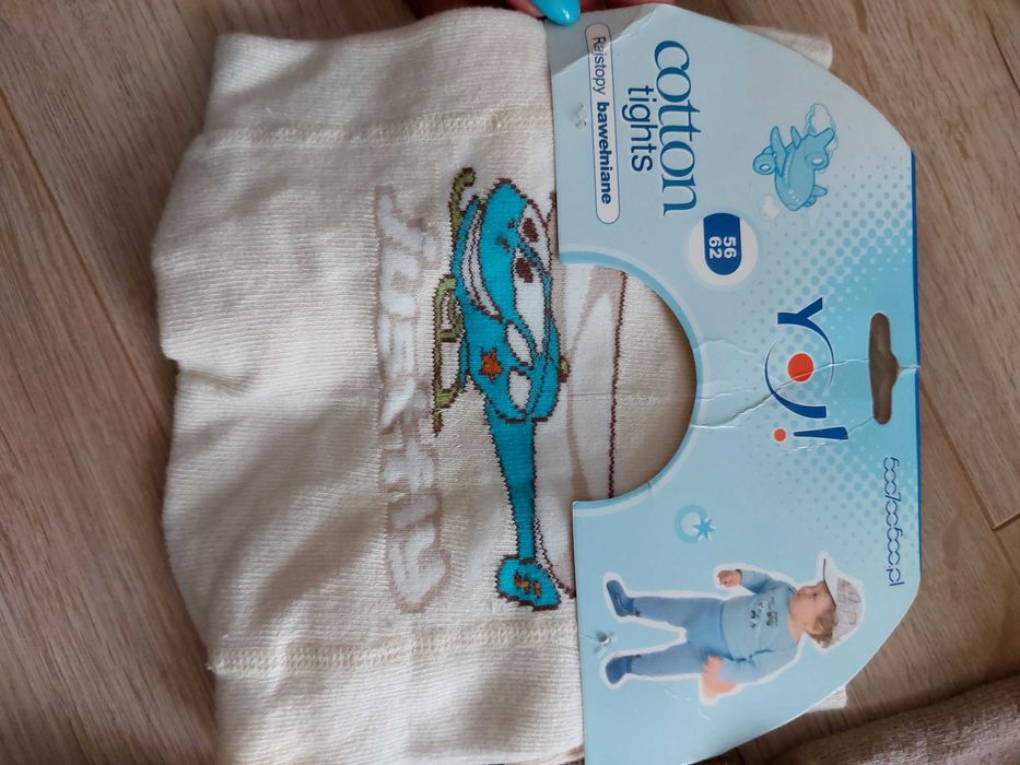 R.56/62 nowe rajstopki 2pary polska marka