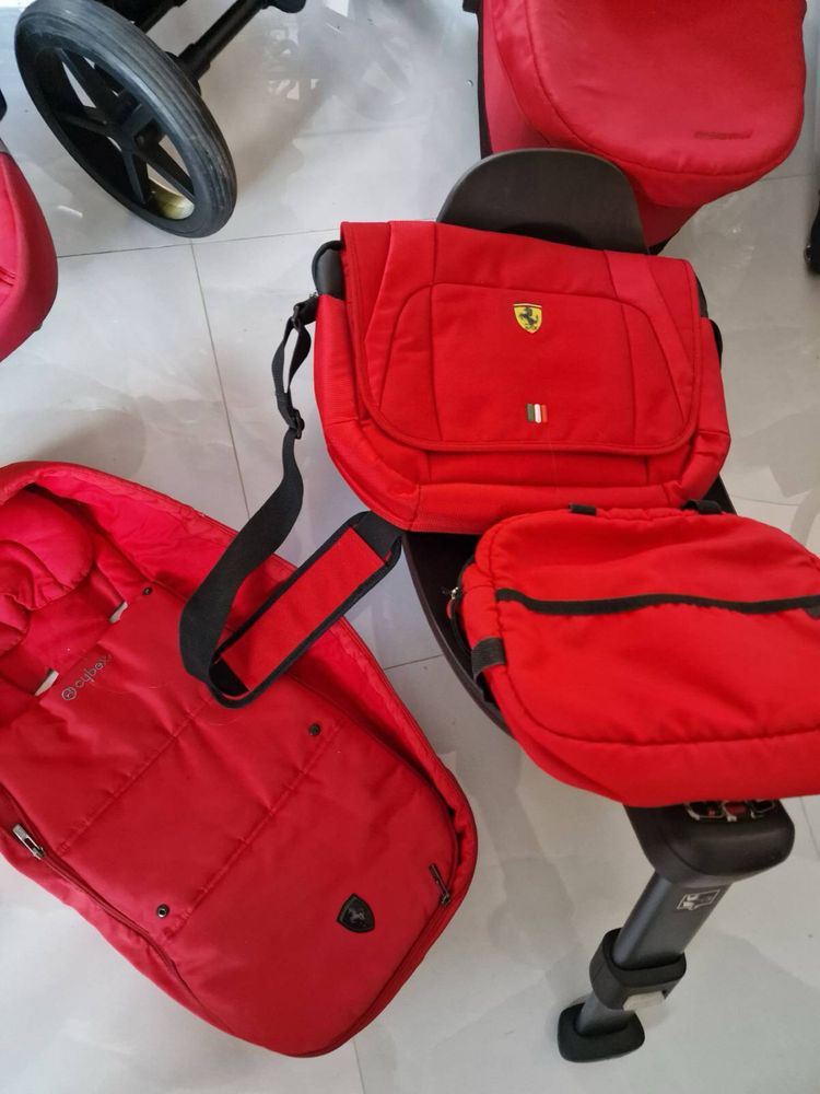 Cybex ferrari wózek, cybex ferrari spacerówka, cybex ferrari nosidełko