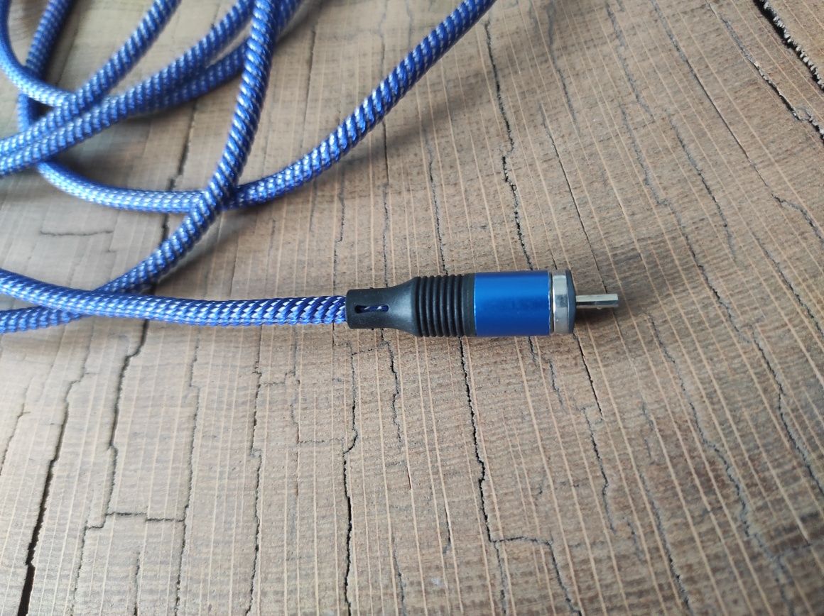 Nylonowy magnetyczny kabel USB do micro USB 2 metry