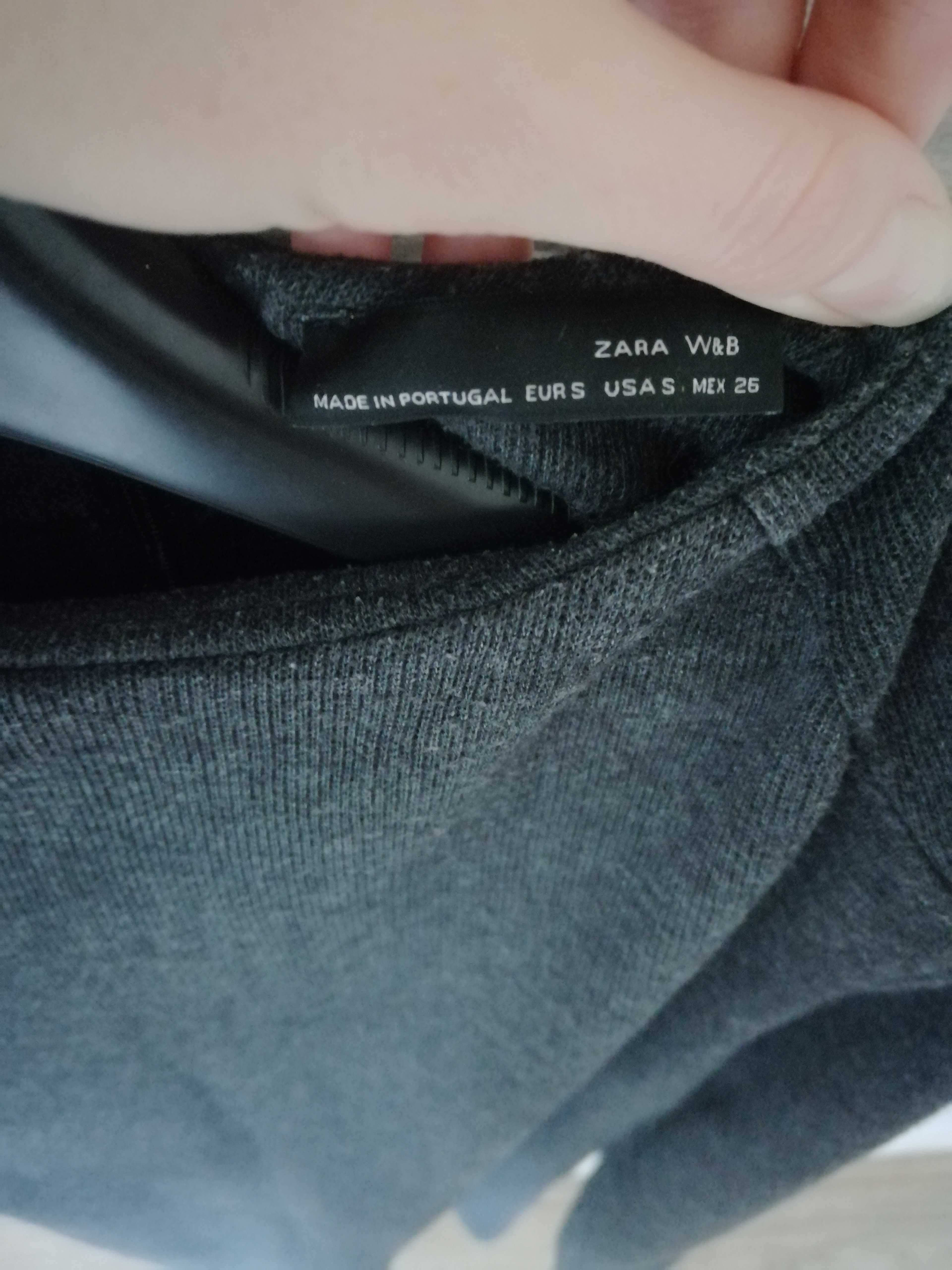 Szara sukienka zara XS/S