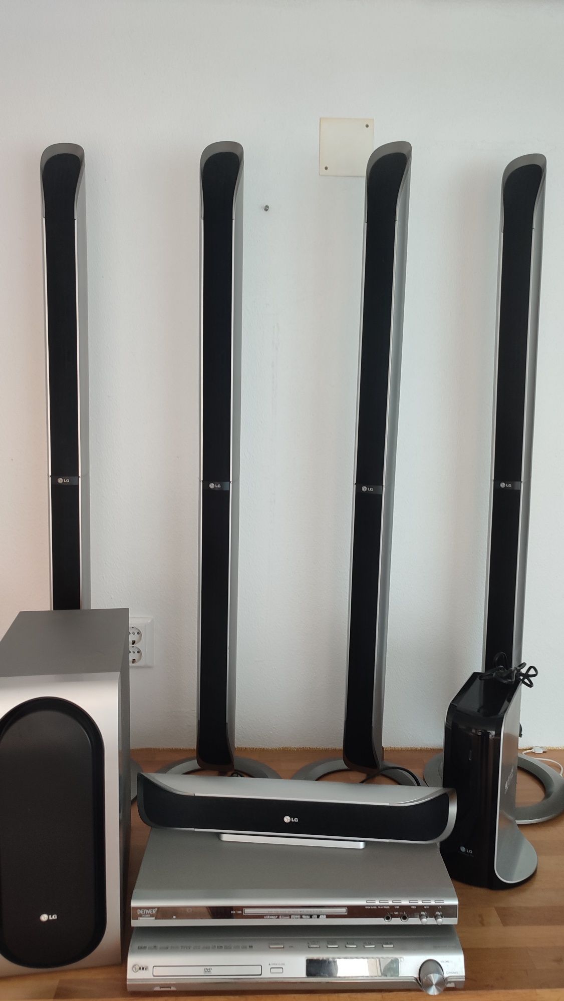 Sistema de som Home cinema  LG
