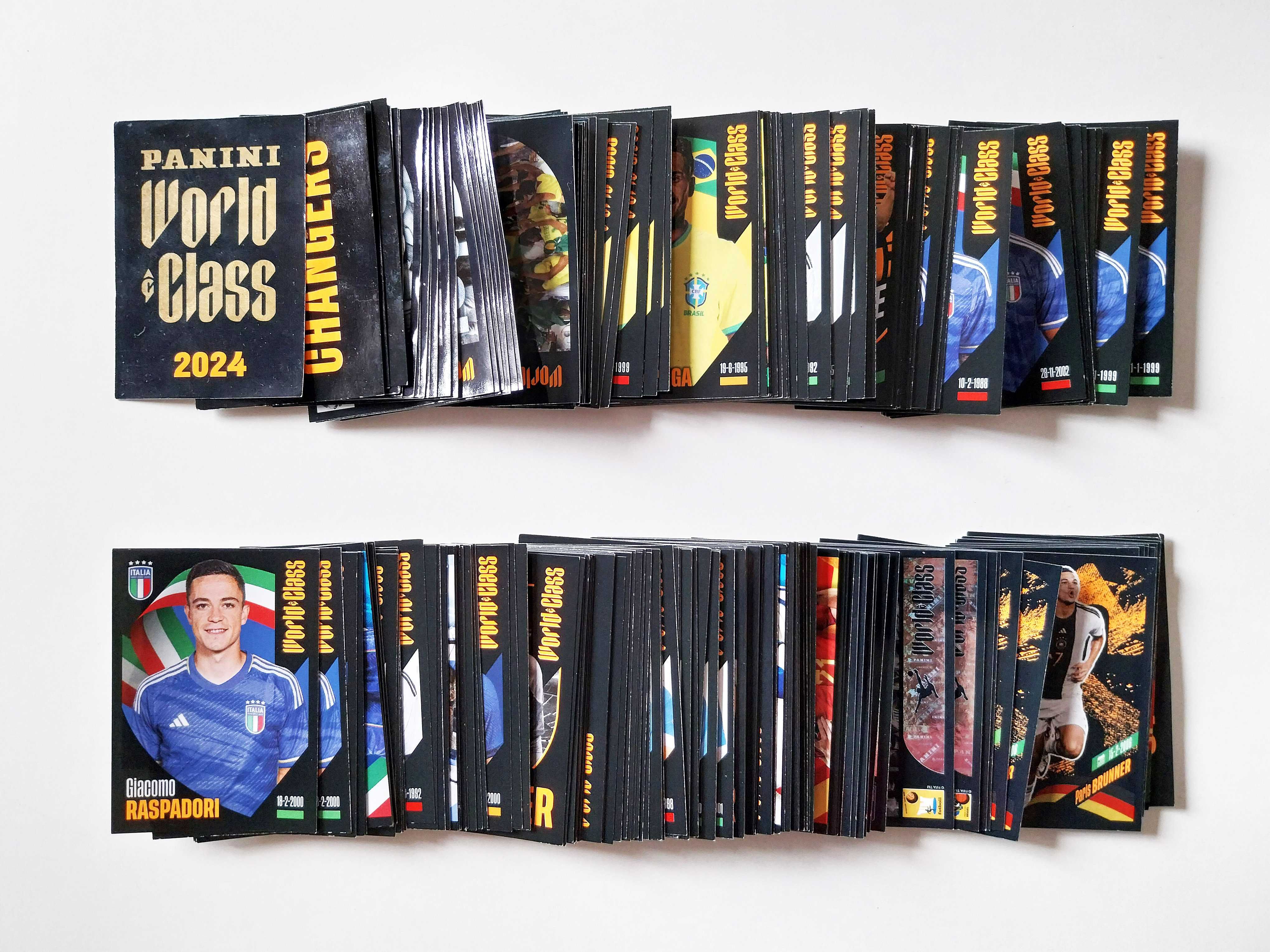 cromos WORLD CLASS 2024 - The Game Changers (Panini) | futebol
