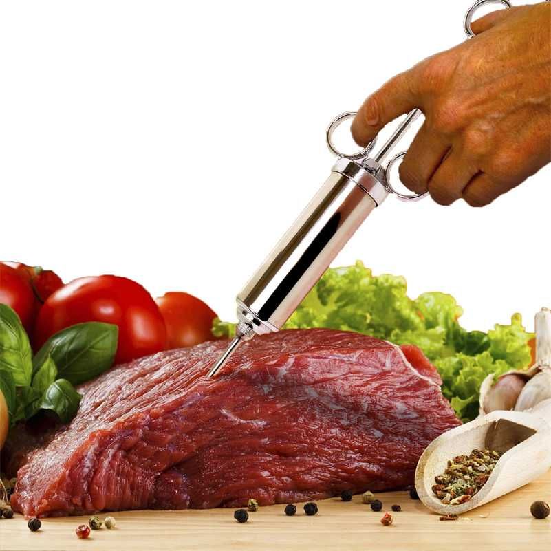 Шприц для маринования мяса, профессиональный