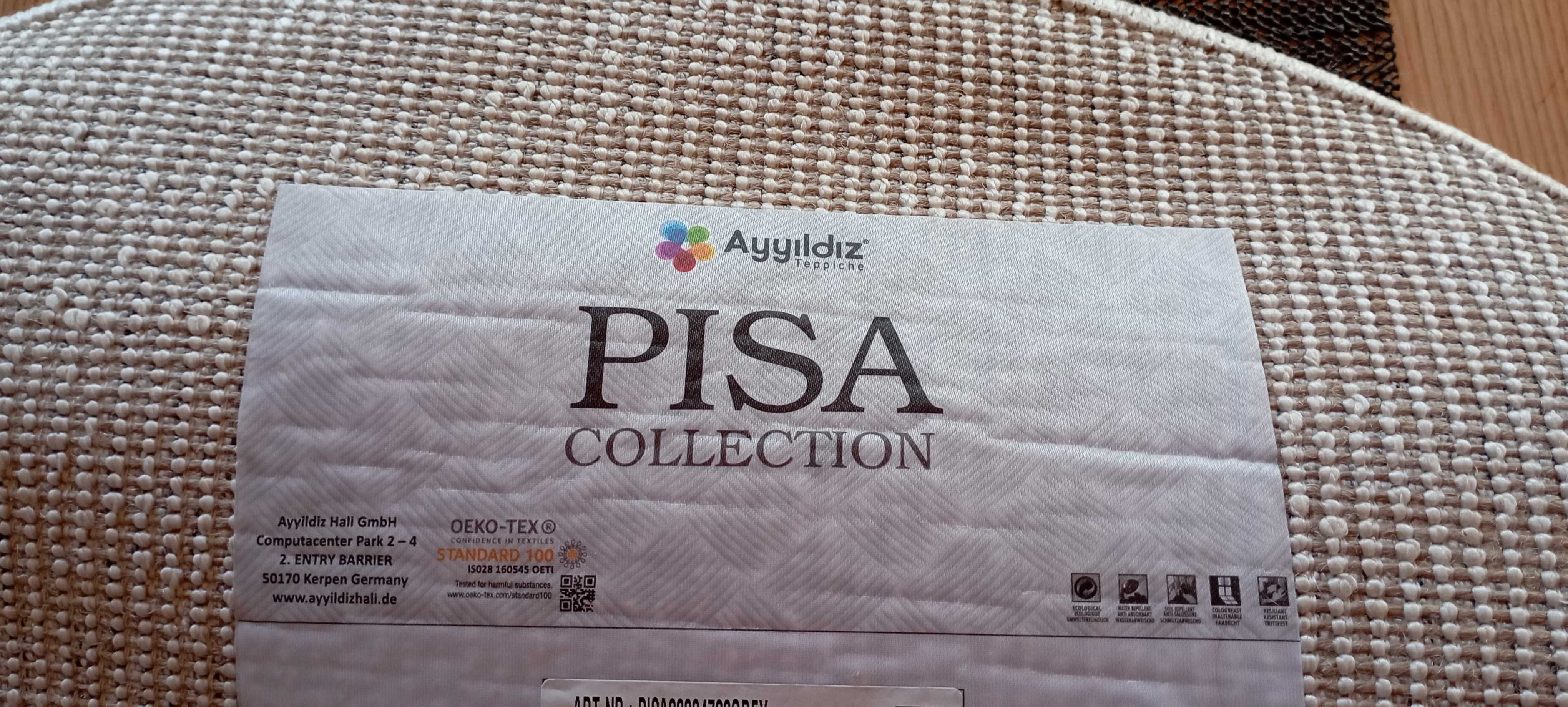 Dywan 80x80 LA CASA koło 3D