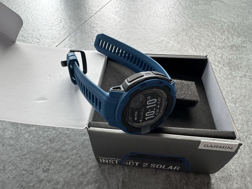 GARMIN Instinct 2 Solar Granatowy