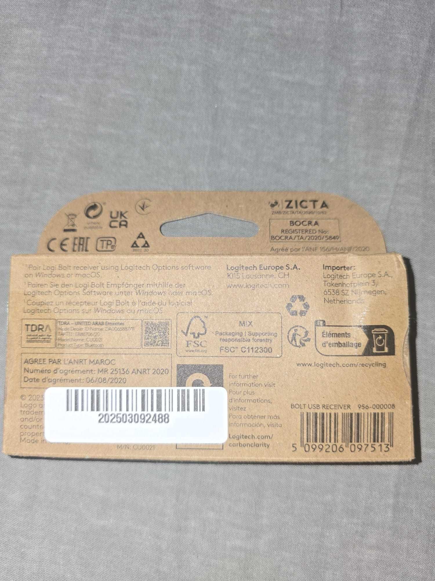Logitech Bolt USB Receiver