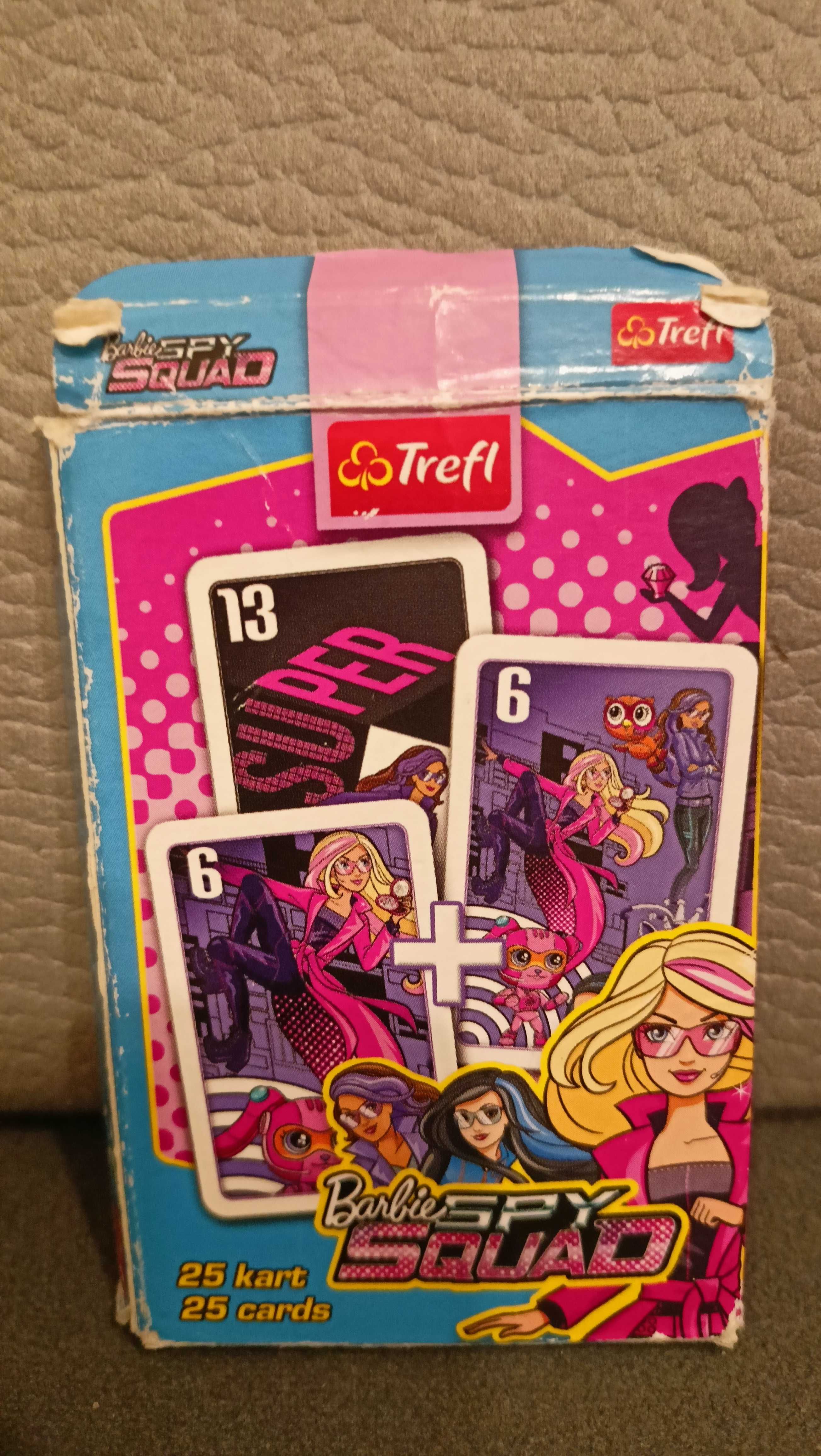 Karty Trefl Piotruś Barbie Spy Squad