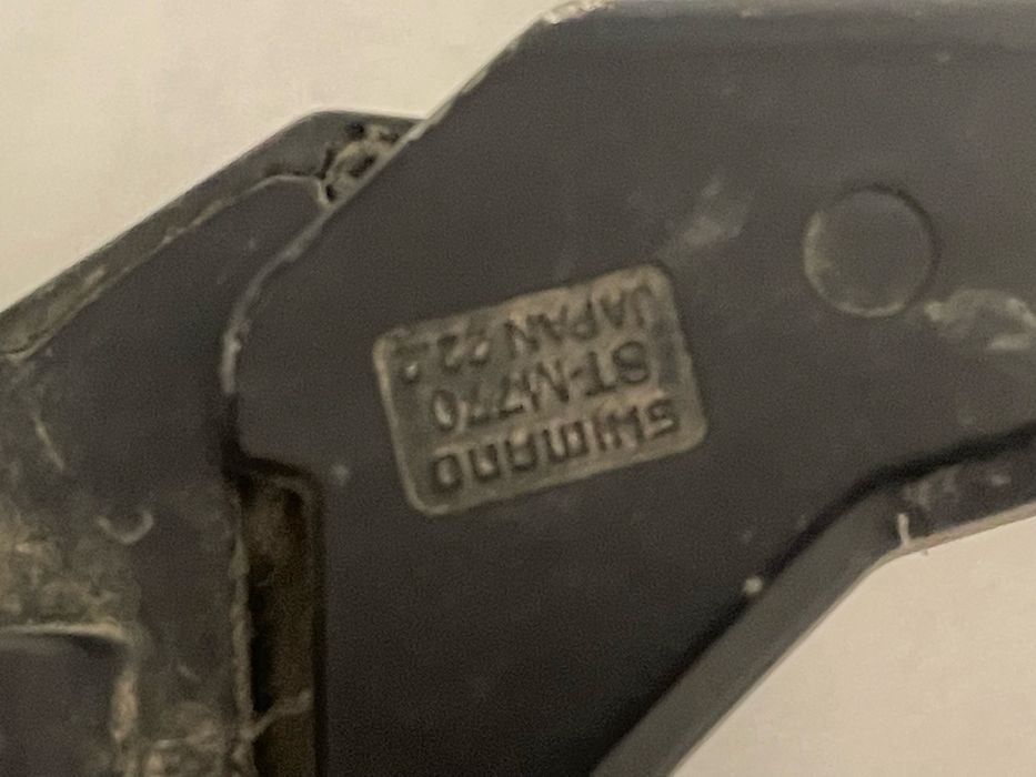 Shimano ST-M770 Deore XT – manetki z klamkami, 3x9