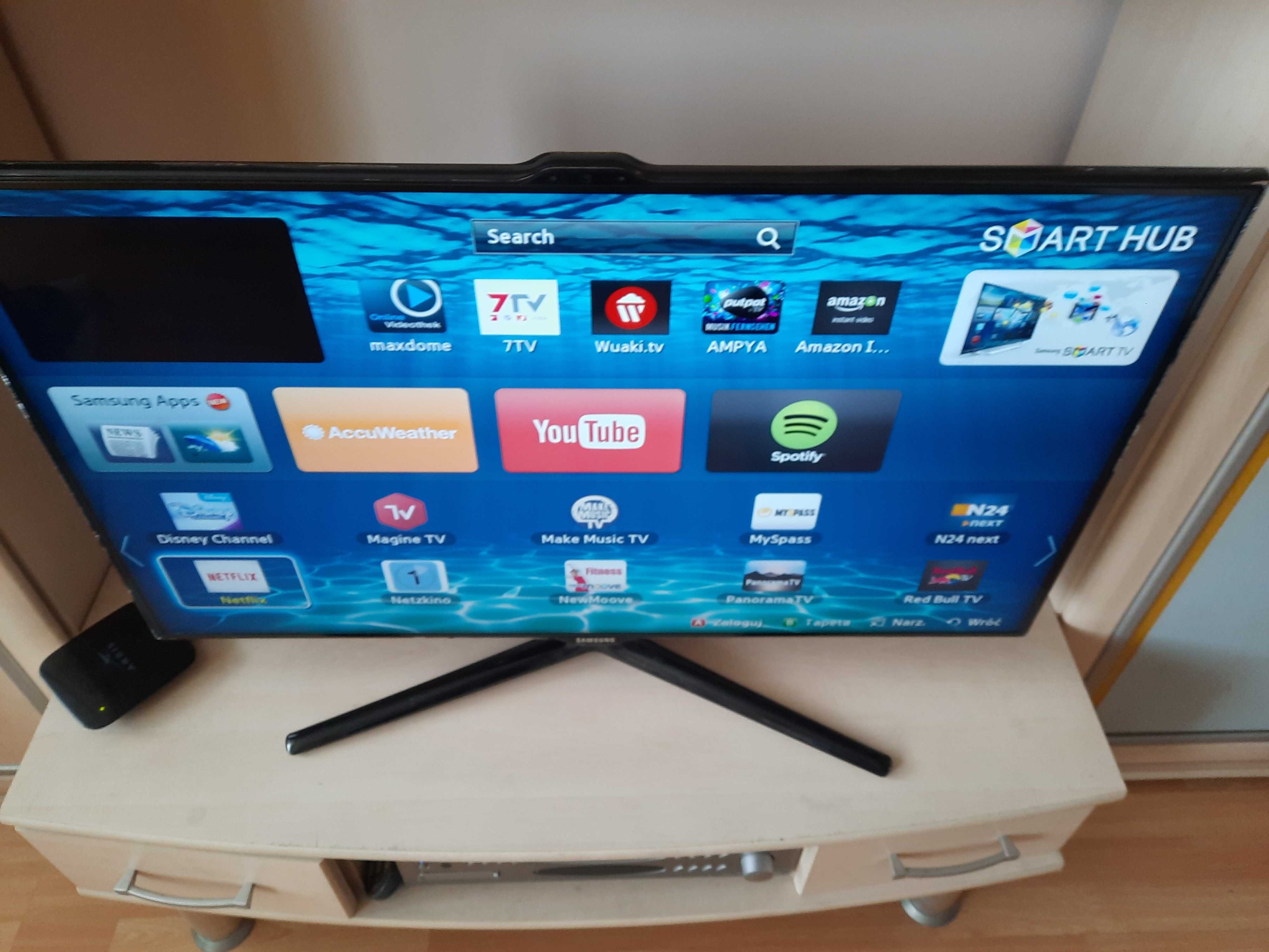 Telewizor SAMSUNG 40" 3D UE40ES7090 Kamera SMART TV + Pilot