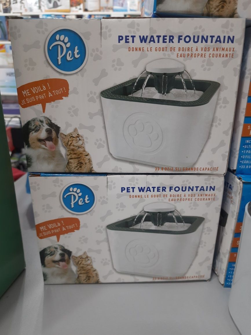 Поилка фонтан для животных Pet Water FOUNTAIN
