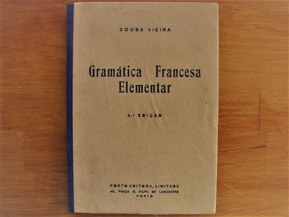 Gramática Francesa Elementar - Sousa Vieira