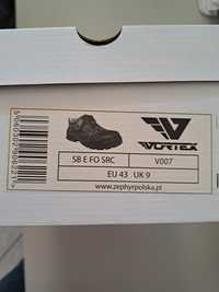 Buty robocze skórzane sandały letnie Vortex 43