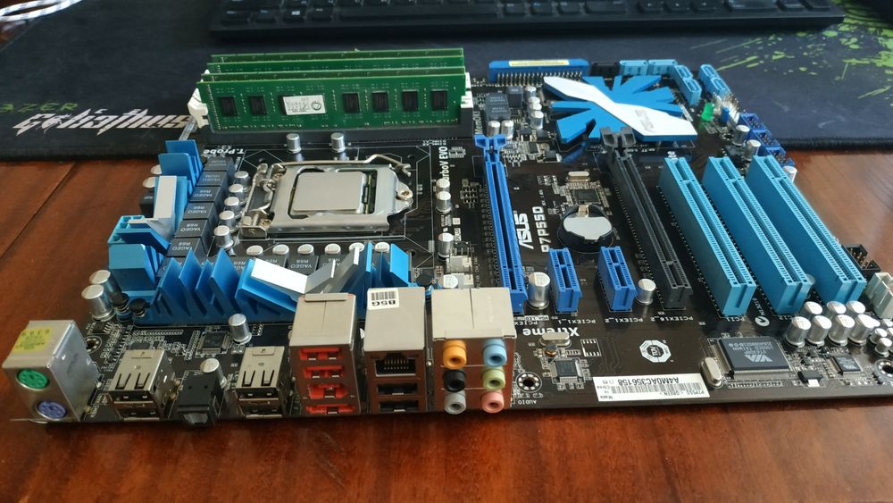 Комплект Asus P7P55D, Xeon X3450, 16Gb DDR3