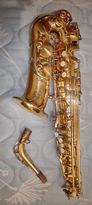 Саксофон альт Rhapsody + повний комплект Мундштук, чехол, лігатура