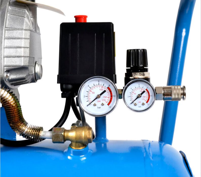 Kompresor BASS Polska 60l . 2 tłoki Gwarancja