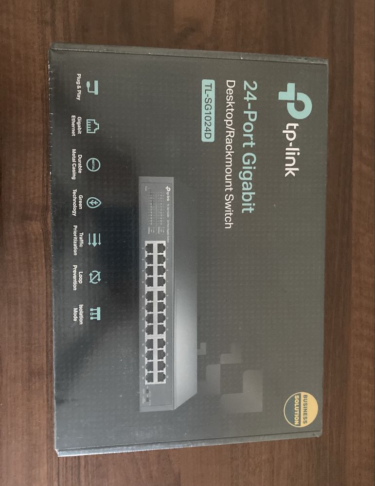 Комутатор, світч 24 port gigabit tp-link