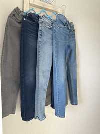 4 pary jeansów dla chłopca r. 128. H&M i Zara. Jeansy. Spodnie