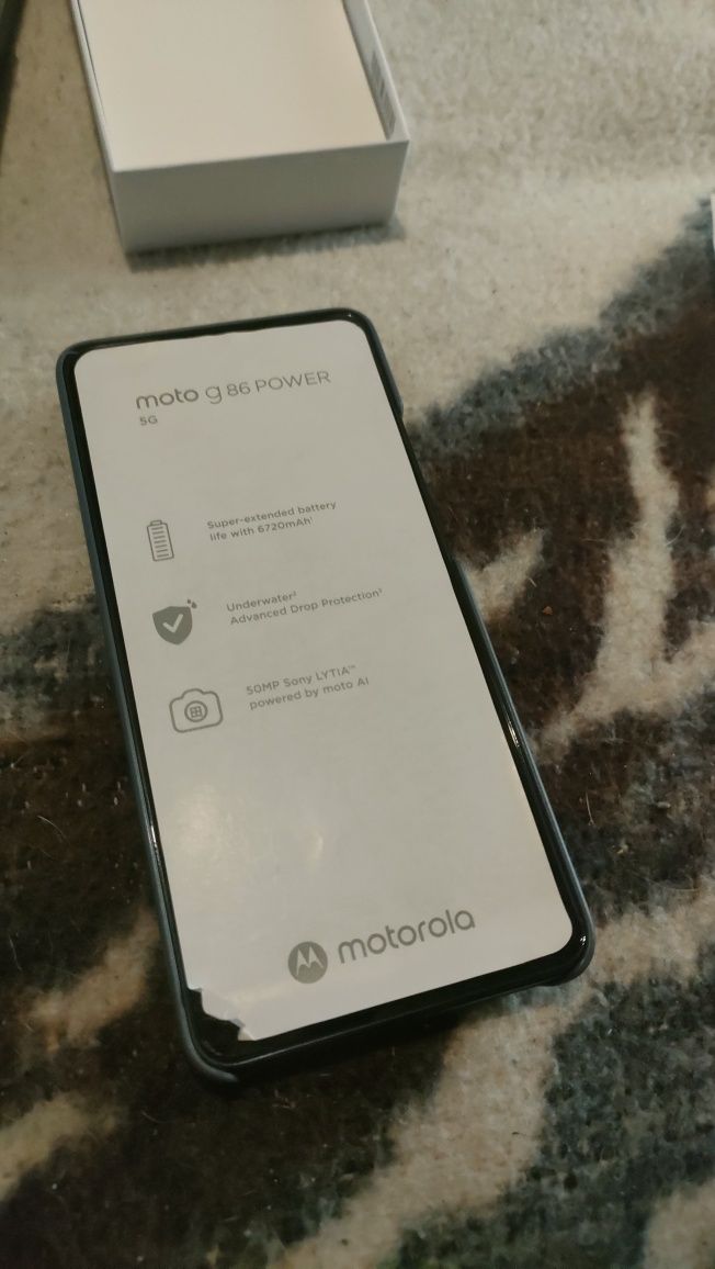 Nowy telefon Motorola g86 power 5G