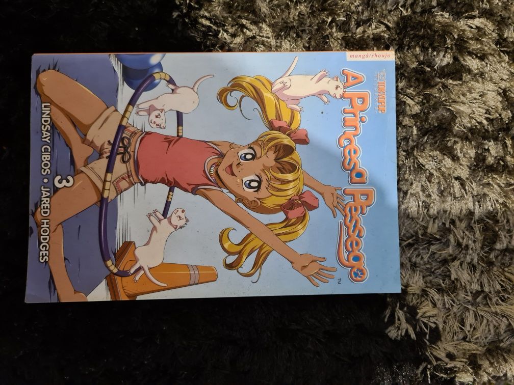 Livros "A Princesa Pêssego" - Manga