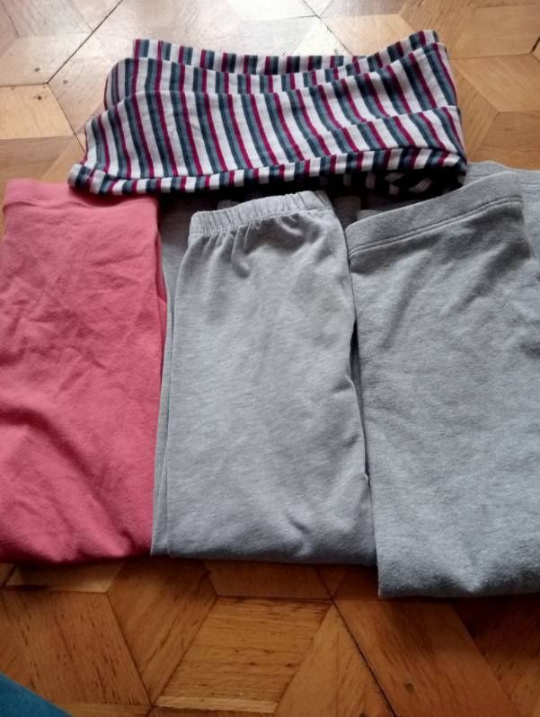 Legginsy dziewcz.4 szt 98-110 Lupilu,Tu