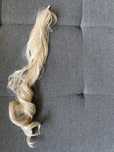 Kucyk doczepiany popielaty blond