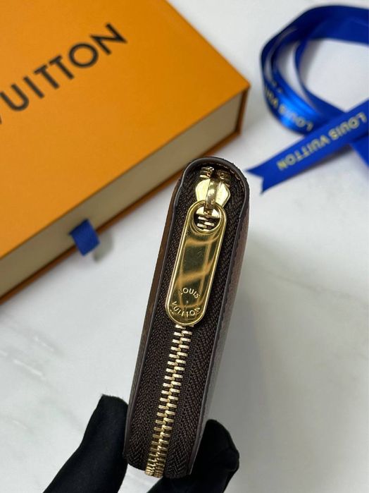 Гаманець Луї Вітон Louis Vuitton коричневий чоловічий жіночий