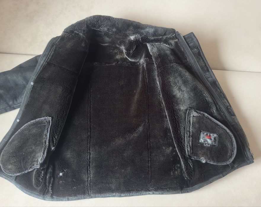 Натуральна чоловіча дублянка