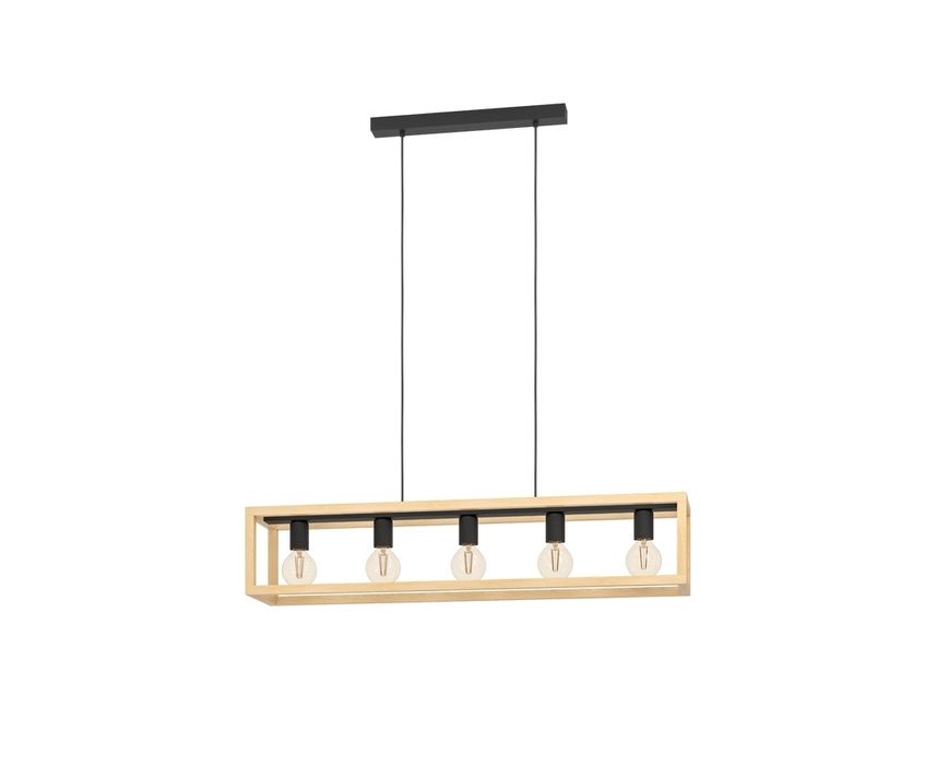 Lampa Elgort Loft 5x40W