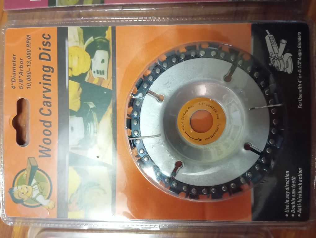 Круг алмазный диск цепной отрезной 105, 100 мм, 3 шт.