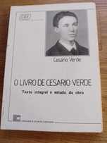 vendo livro o livro de cesario verde