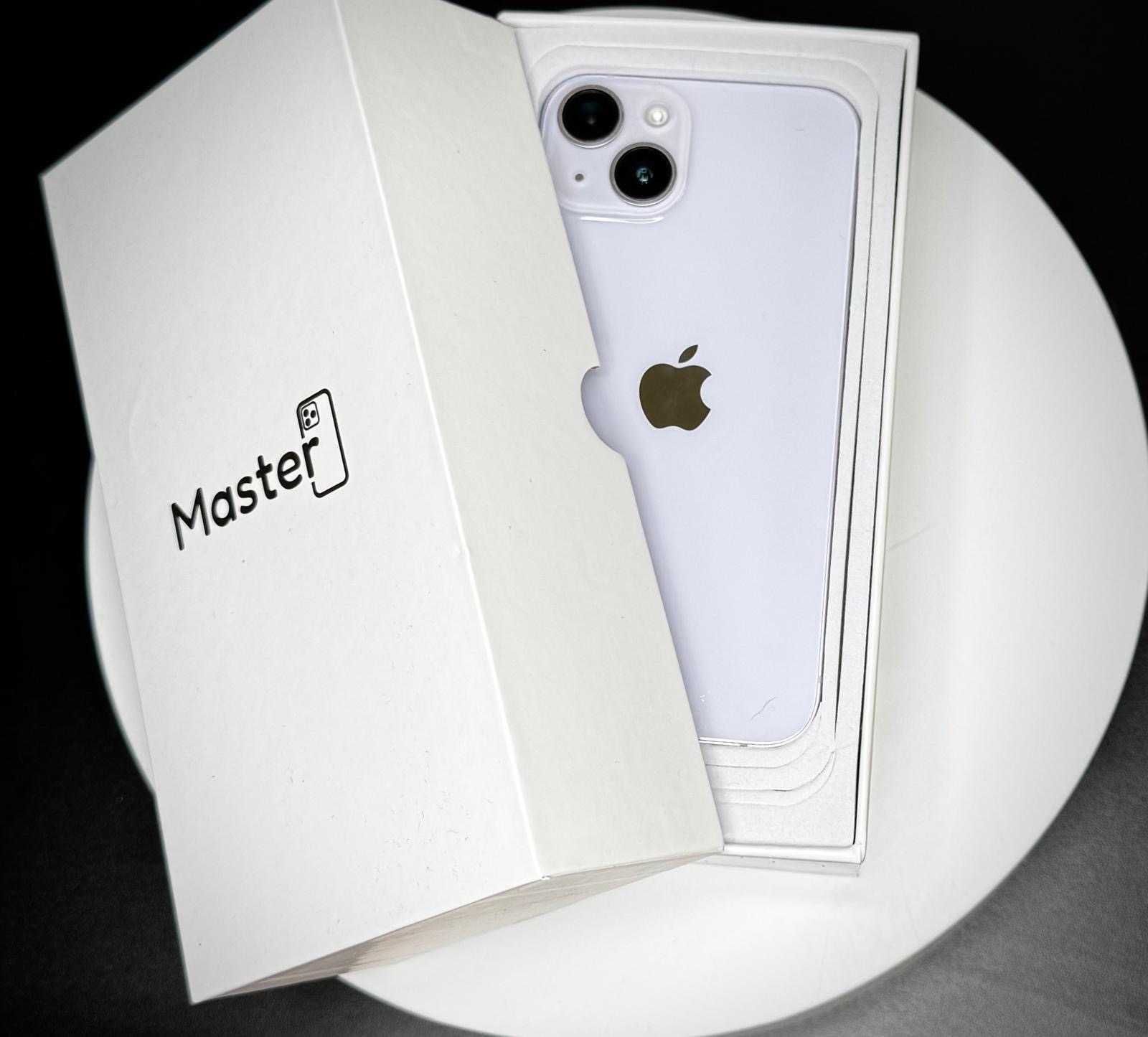 Apple iPhone 14 256GB Purple jak nowy 100% bat 6msc gwarancji