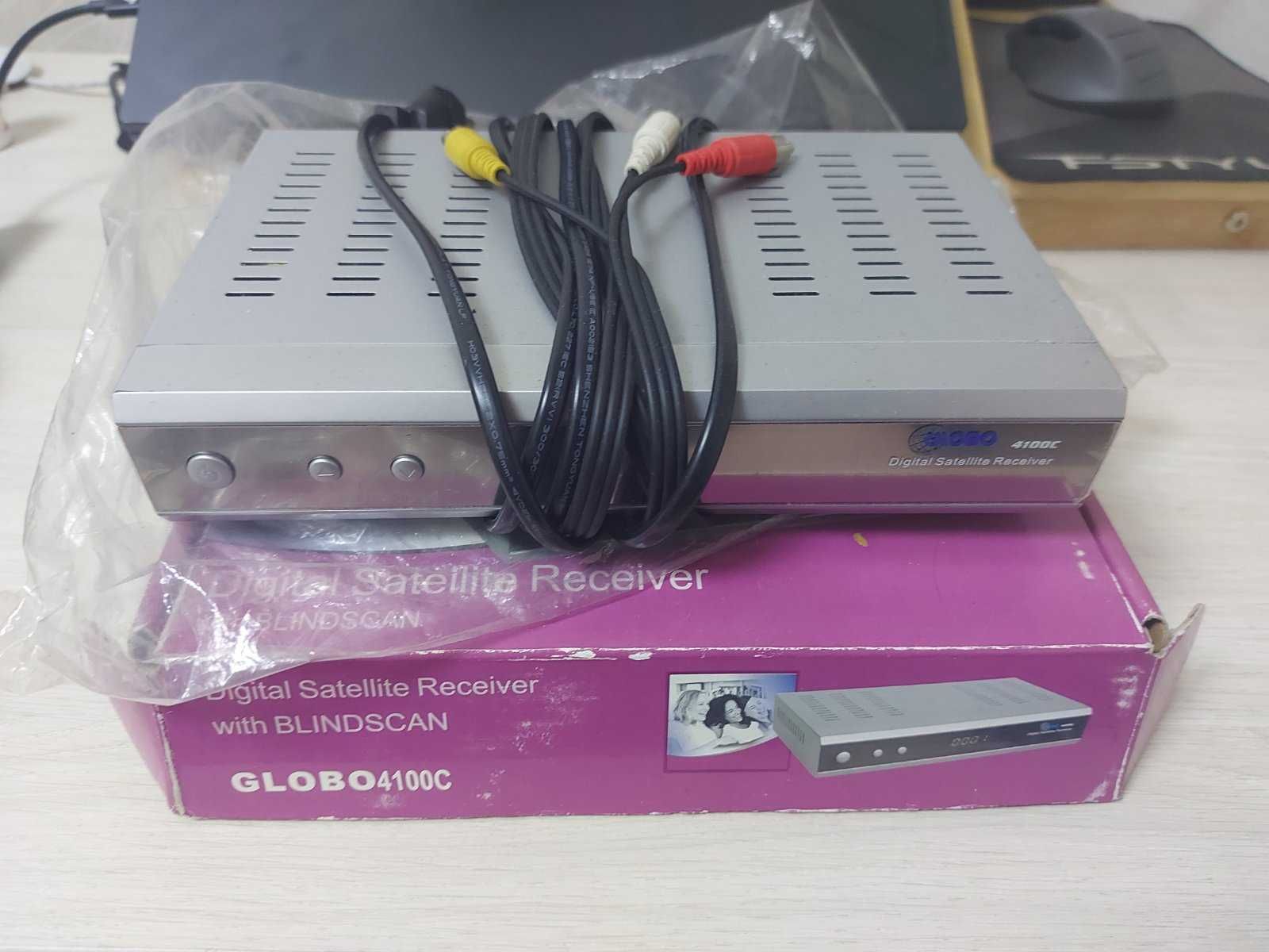 Продам спутниковую тарелку с тюнером GLOBO4100