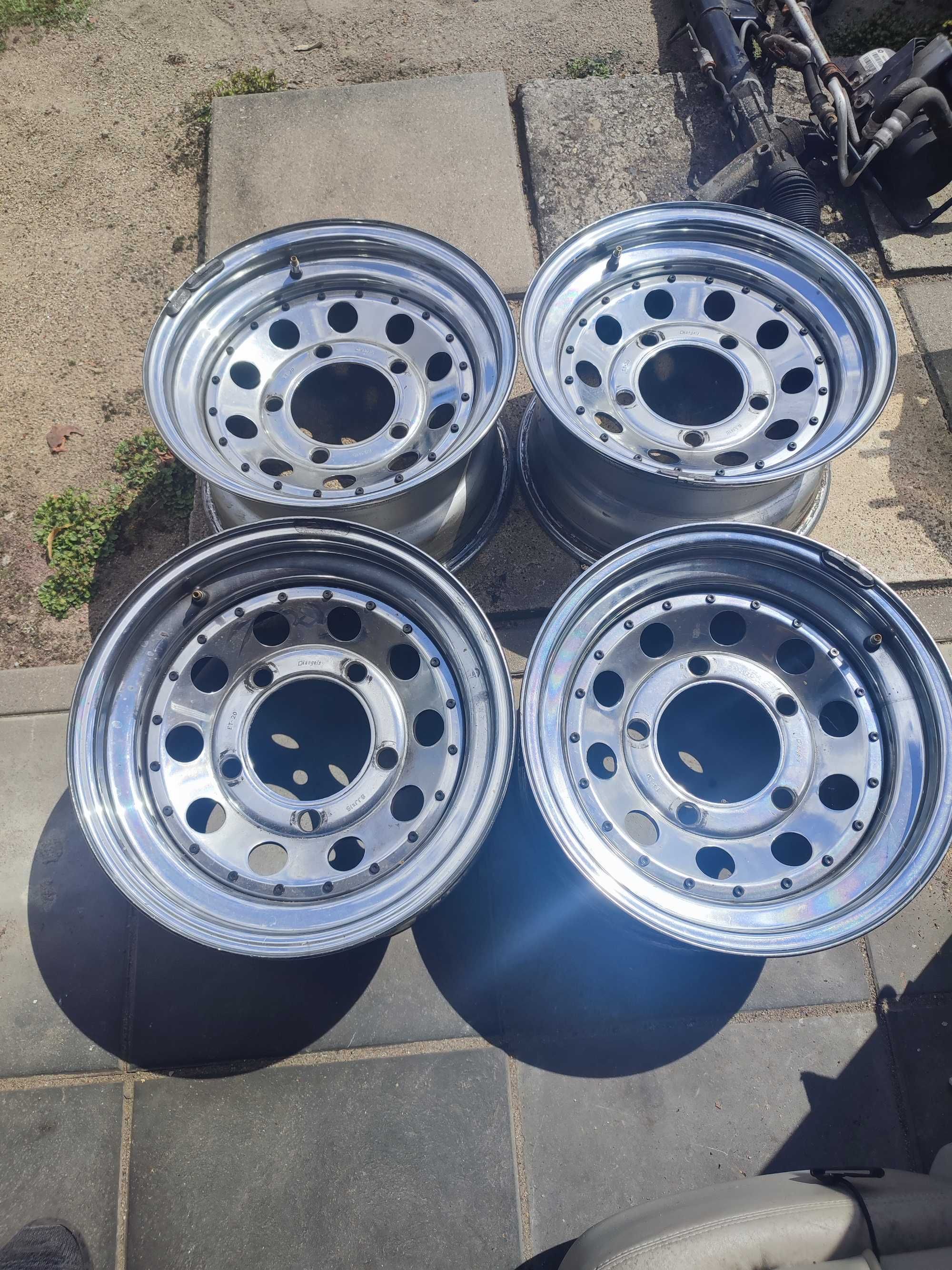 Felgi chromowane Mangels 15x8 Made in Brazil